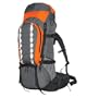 New 80 +10L MULTIDAY Internal Frame Backpack Travel Camp Hiking Bag- Orange- Lifetime Warranty