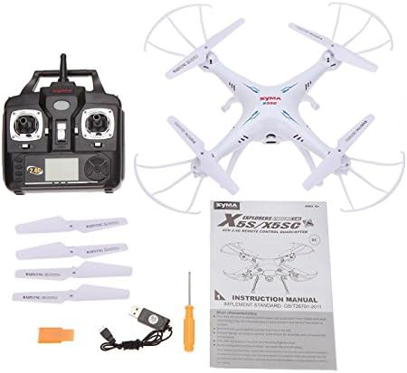 IUModel 2.4G 4CH 6-Axis Gyro SYMA X5SC R/C Quadcopter RTF Drone with HD 2.0MP Camera