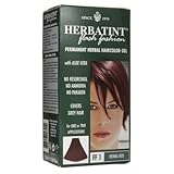 Herbatint Flash Fashion Permanent Herbal Haircolor Gel, Henna Red FF 1, 4.56-Ounces