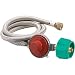 Search : Bayou Classic 48 Inch High Pressure Stainless Braided Propane Hose And 20 PSI Preset Regulator