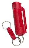 SABRE Compact Pepper Spray with Quick Release Key Ring (Red)