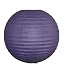 Party Paper Lantern-Round 12-Luau Supplies- Oriental/Chinese Lamps - Lavender