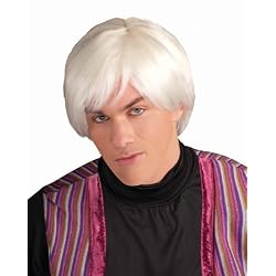 Men's Pop Artist Andy Warhol Wig