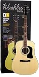 Musical Instruments : Washburn D8T Pack - Acoustic Guitar Package
