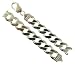 Silver Gents Solid 3 1/2 oz Diamond Cut 22