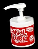 DOC JOHNSON ANAL LUBE 6oz PUMP JAR CINNAMON FORMULA