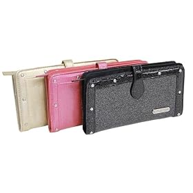 Kenneth Cole Unlisted Star Studded Patent Wallet