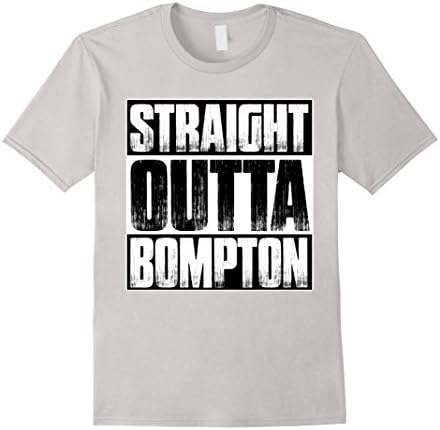 Men's STRAIGHT OUTTA BOMPTON Large Silver
