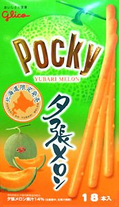 北海道限定　ジャイアントポッキー　夕張メロン