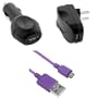 EZOPower 6ft Hi-Speed Micro USB Sync & Charging Data Cable with AC & Car Charger Adapter for ASUS MeMO Pad Smart 10 ME301T, Memo Pad ME172V, VivoTab Smart ME400