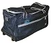 XL Reisetasche Reise-Trolleytasche Trolley-Tasche m.2 Rollen+ausziehb.Griff BLAU