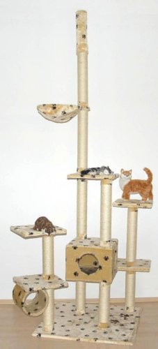 WILMA cat tree ELISA 97 - 106 beige-paw #3227-50