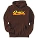 Hoodie Mens Brown 