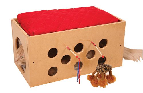 SmartCat Bootsie s Bunk Bed and Playroom for Cats