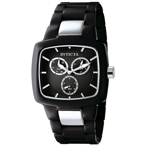 Invicta Men's 5826 Yellow Adrenaline Collection Black Corian Watch