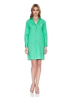 Polo Club Vestido Con Bolsillo (Verde)