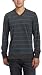 Original Penguin Men's V-Neck Jersey,Dark Shadow,Large