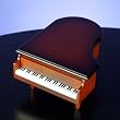 Wooden Piano - Jewelry & Ring Box