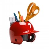 Philadelphia Phillies Red Mini Baseball Helmet Desk Caddy