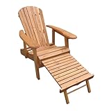 Merry Garden Adirondack Chair with Ottoman