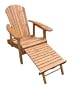 Merry Garden Adirondack Chair with Ottoman