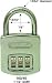 160/40 - Resettable Combination Padlock