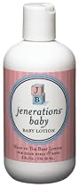 Jenerations Baby Lotion, 8-Ounce Bottles (Pack of 4)