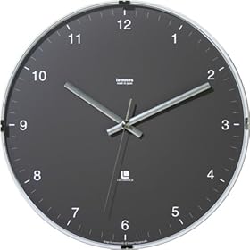 【クリックで詳細表示】Lemnos North clock グレー T1-0117 GY： ホーム＆キッチン