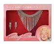 Girls/Young Adult/Adult Marilyn Monroe LICENSED Rhinestone Costume Jewelry Set (clip on earrings)