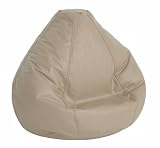 Bean Bag Chair Kids Large in Cobblestone Vinyl - Lifestyle - 30-1021-326