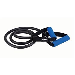 4' Heavy Resistance Tube with Cushioned Foam Handles by Valeo
