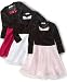 BCX Little Girl Hollogram Mesh Ball Gown