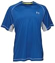 Under Armour T-Shirt de Course Green Heatgear Catalyst Homme Soir