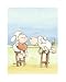 Schafe Mit Herz by Nici - Fine Art Print / Poster - 9.50 x 11.75