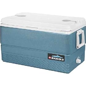 Igloo Maxcold 80 Coolbox (76 Litre) - 2 drinks holders in lid