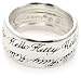 Hello Kitty "Engraved" Diamond Ring, Size 8 Hello Kitty "Engraved" Diamond Ring, Size 8