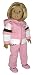 Pink Jogging Suit Jacket and Pants. Fits 18