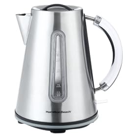 Hamilton Beach 40999 10 Cup Electric Stainless Steel Teakettle Hamilton Beach 40999 10-Cup Electric Stainless-Steel Teakettle