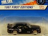 Mattel Hot Wheels 1997 First Editions 1:64 Scale Black Mercedes C-Class Die Cast Car #010