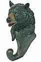 Black Bear Wall Hanger (Lodge Decor) 6", 3-pc Set