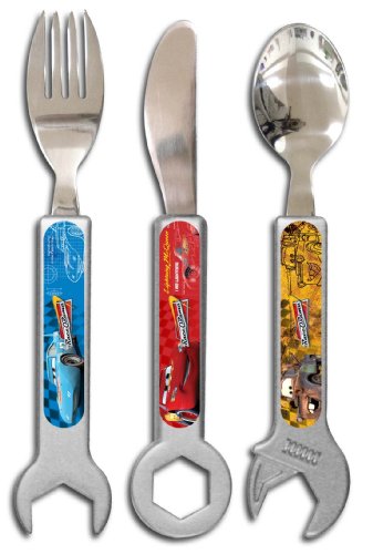 Spearmark Housewares Cars Race O Rama Tool Cutlery - Knife Fork Spoon