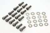 CHEVY/GM 700R4 TRANSMISSION PAN BOLT KIT (16 PCS) - ZINC