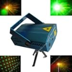 laser mini rosso verde dj fasci di lu...