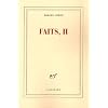 Faits, II