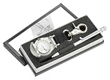 Golf Geschenk Set mit Golf - Uhr und Golf Kugelschreiber