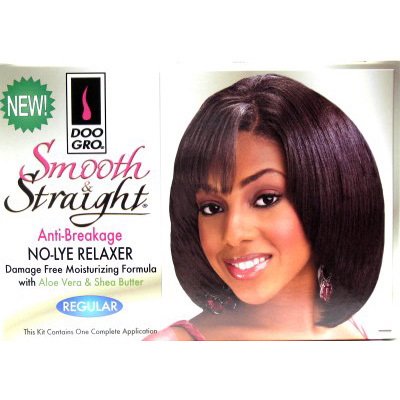 Doo Gro Smooth & Straight Relaxer, No-Lye, Anti-Breakage, Regular