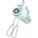 Cuisinart HM-50 Power Advantage 5-Speed Hand Mixer, Stainless and White