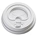 Green Mountain Coffee Roasters 93783 Plastic Lids For Eco-Friendly Hot Cups, Domed, White, 1200/CT