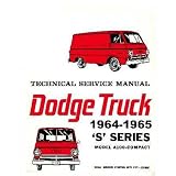 1964 1965 DODGE A-100 COMPACT VAN Shop Service Manual by Dodge