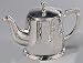 32 OUNCETEA POT - 32 OUNCE SILVER TEA POT